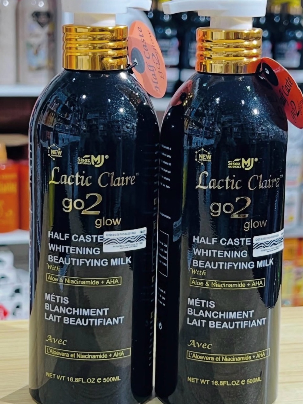 Lactic Claire Go2 Glow Beautifying Milk 1 piece